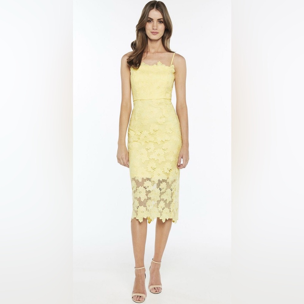 Bardot - Sunshine Lace Dress - Midi - Size 10